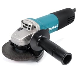 Шлифмашина угловая MAKITA 9558HNK (840 Вт, 125мм. 1,6кг, зач.диск, кейс)
